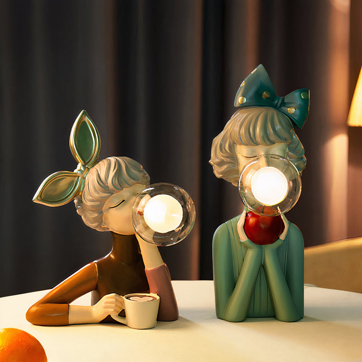 Whimsical Girl Table Lamp