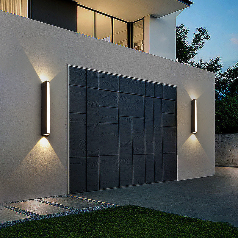 Slim Waterproof Outdoor Wall Light