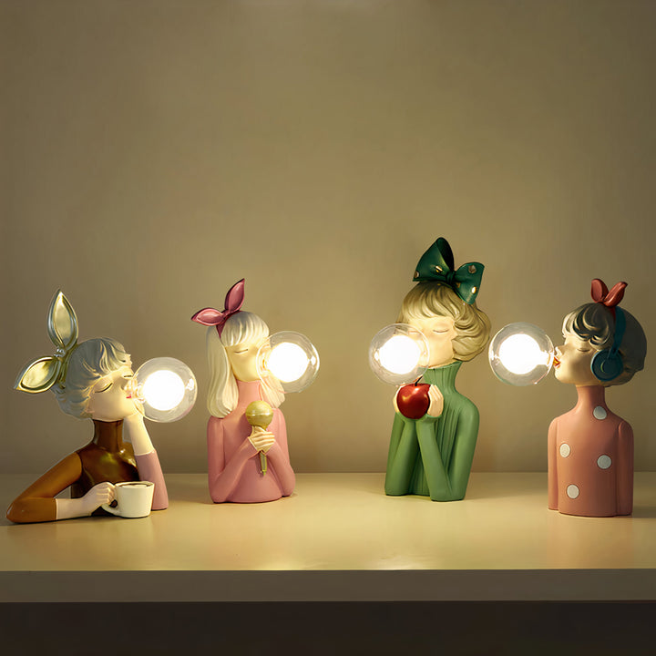 Whimsical Girl Table Lamp