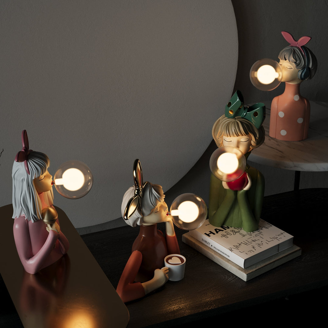 Whimsical Girl Table Lamp