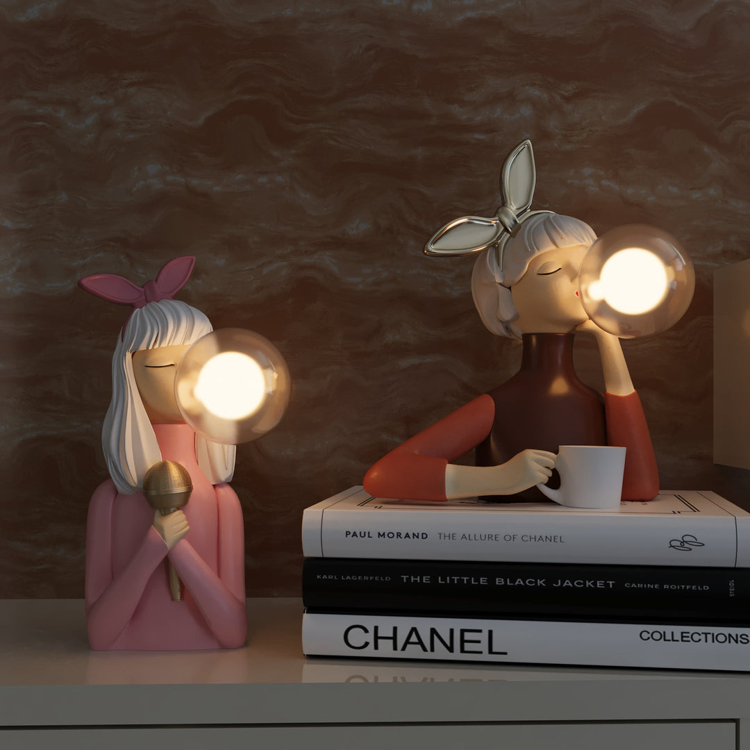 Whimsical Girl Table Lamp
