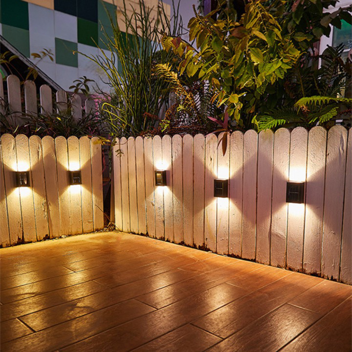 Solar Powered Garden Wall Lights