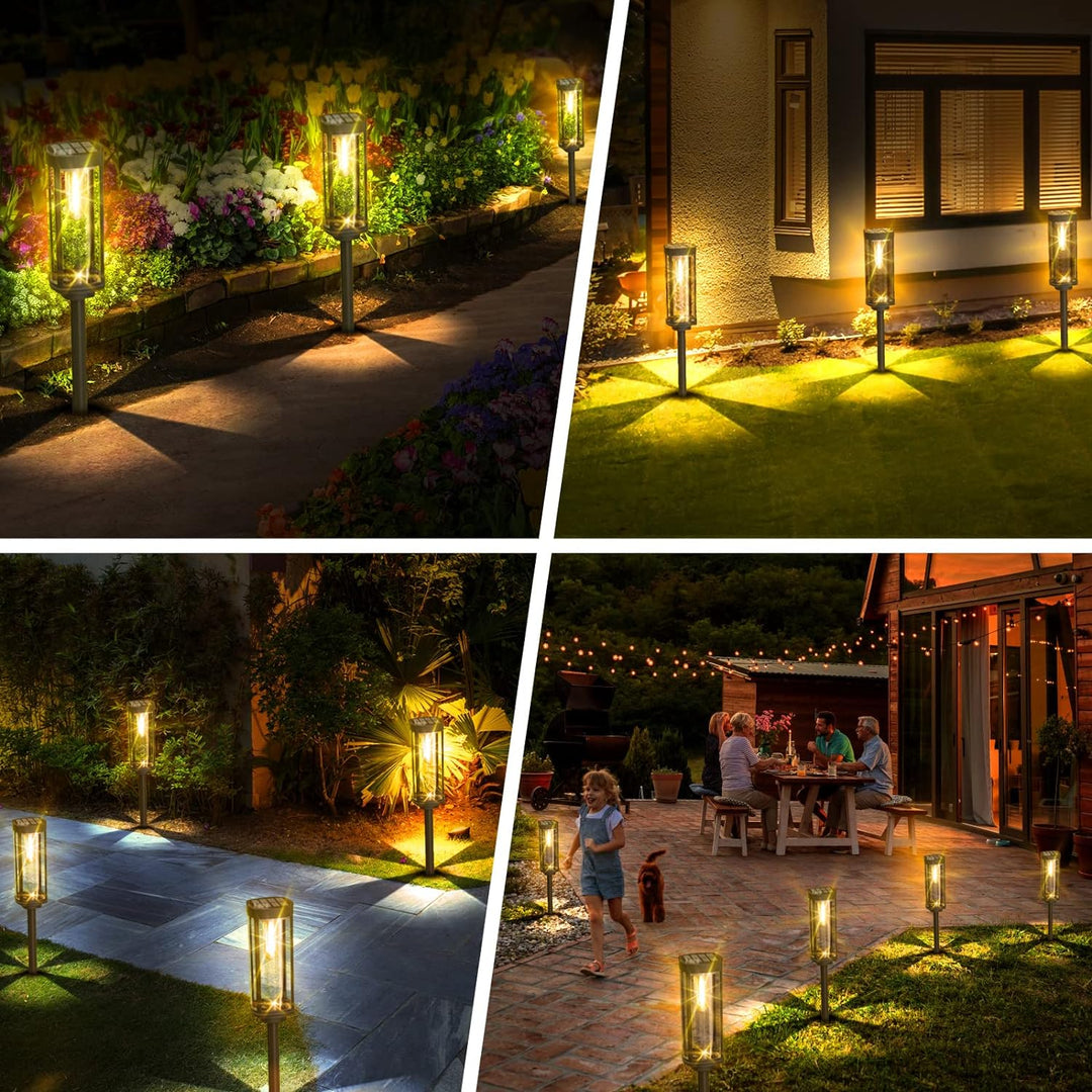 Solar Garden Lantern Lights (4-Pack)