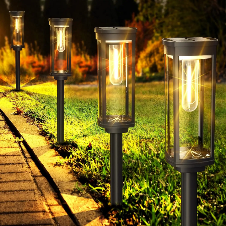 Solar Garden Lantern Lights (4-Pack)