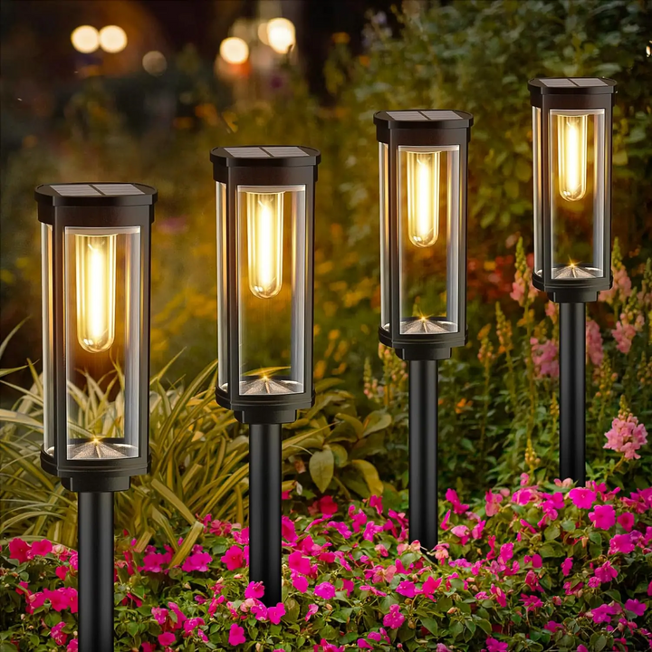 Solar Garden Lantern Lights (4-Pack)