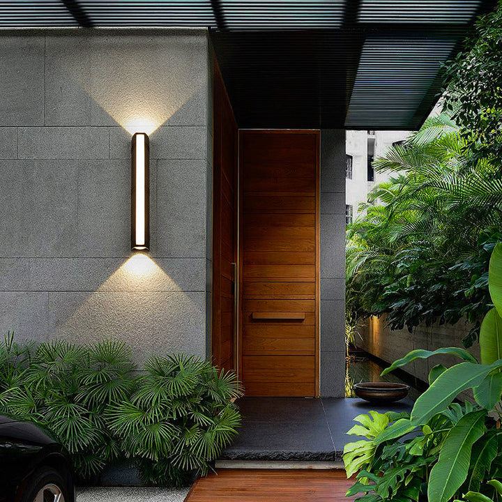 Slim Waterproof Outdoor Wall Light