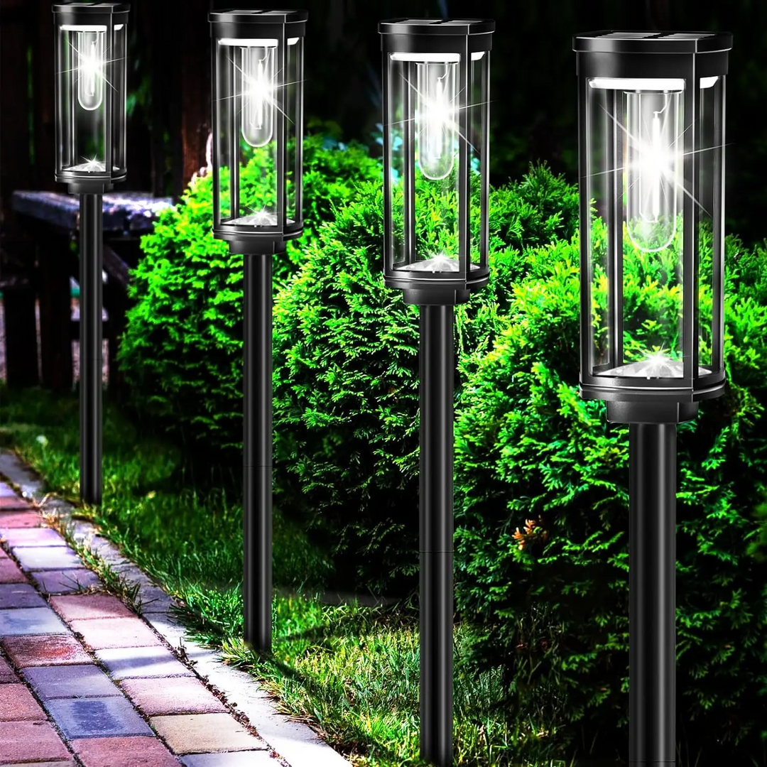 Solar Garden Lantern Lights (4-Pack)