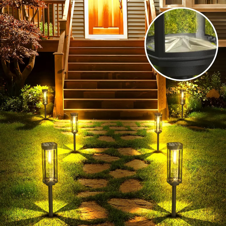 Solar Garden Lantern Lights (4-Pack)