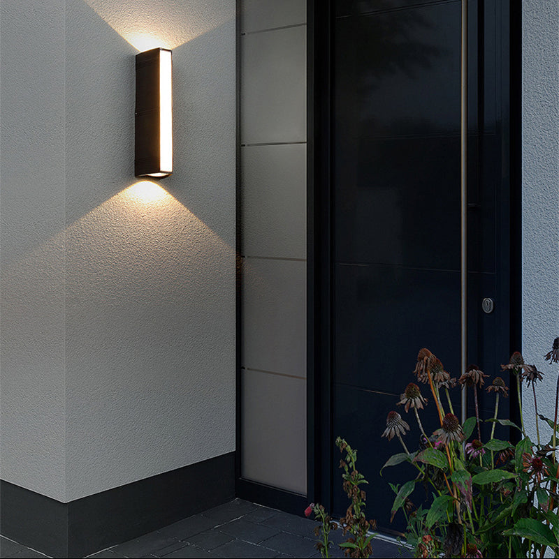 Slim Waterproof Outdoor Wall Light