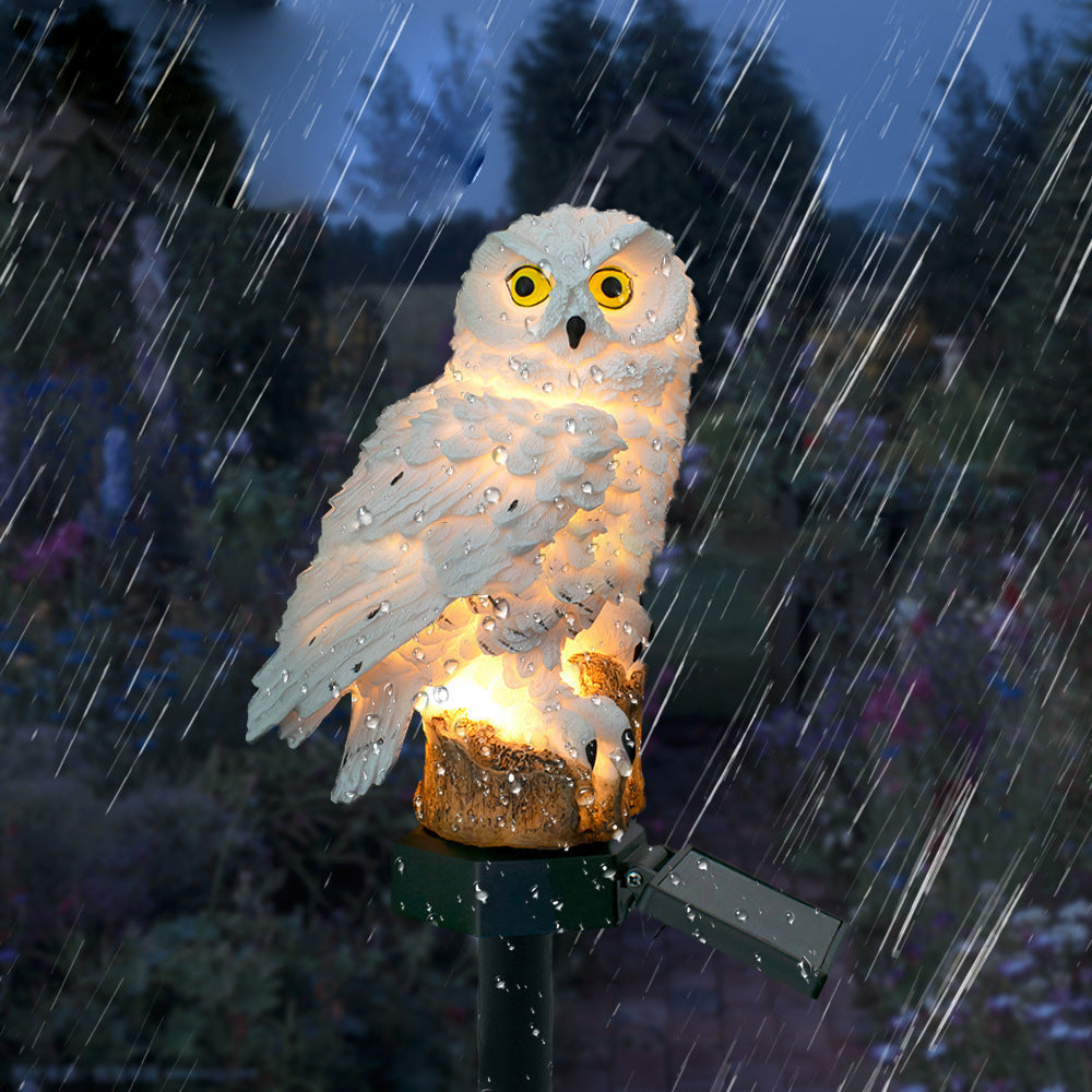 Solar Garden Owl Lights (2-Pack)
