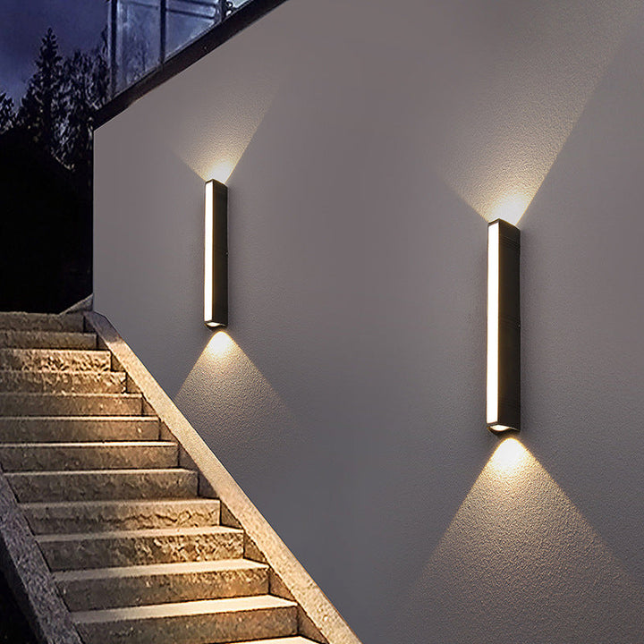 Slim Waterproof Outdoor Wall Light