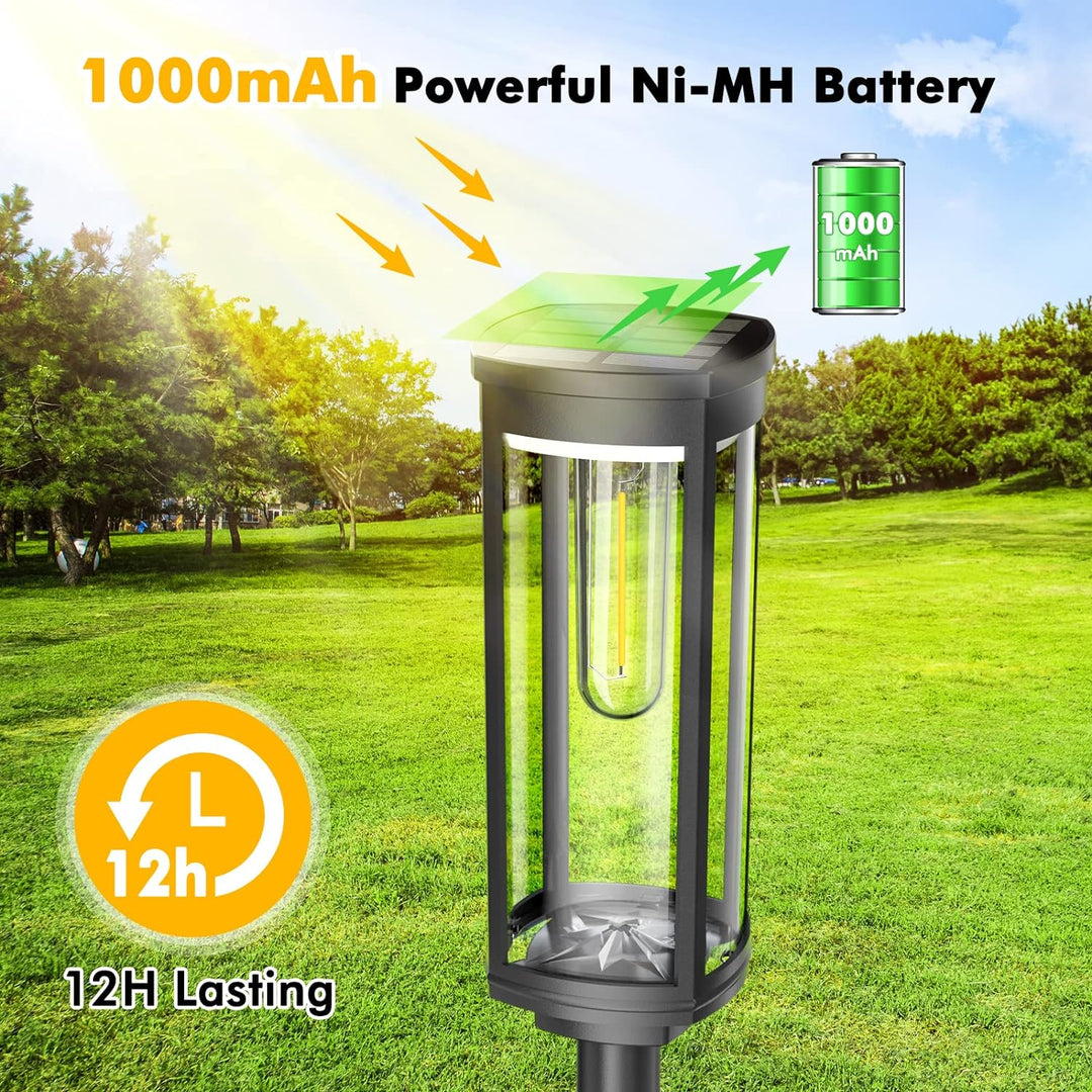 Solar Garden Lantern Lights (4-Pack)